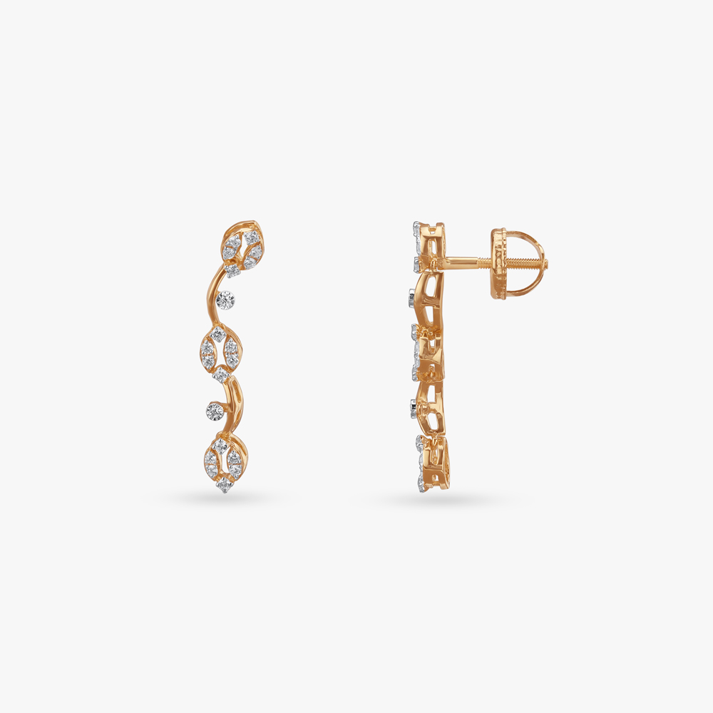 Wavy Grace Diamond Necklace Set,,hi-res image number null
