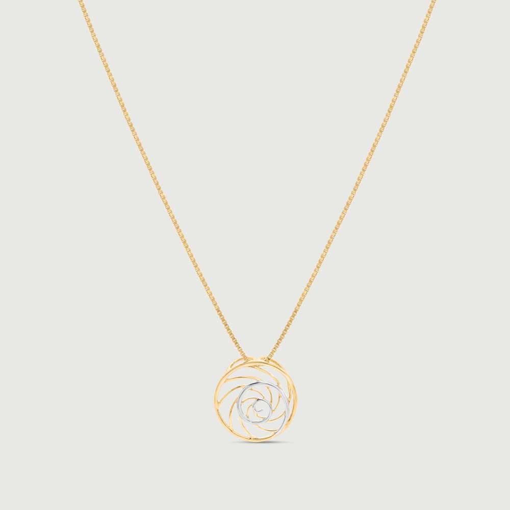 Swirly Chic Gold Pendant,,hi-res image number null