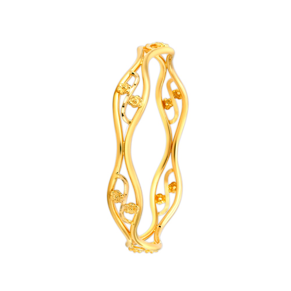 Stunning Gold Bangle,,hi-res image number null