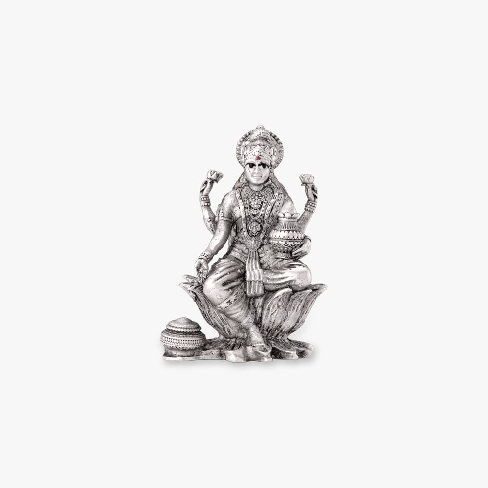 

Mahalakshmi Grace Silver Idol