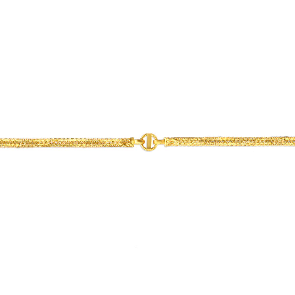 Intricately designed Gold and Black Beads Mangalsutra,,hi-res image number null