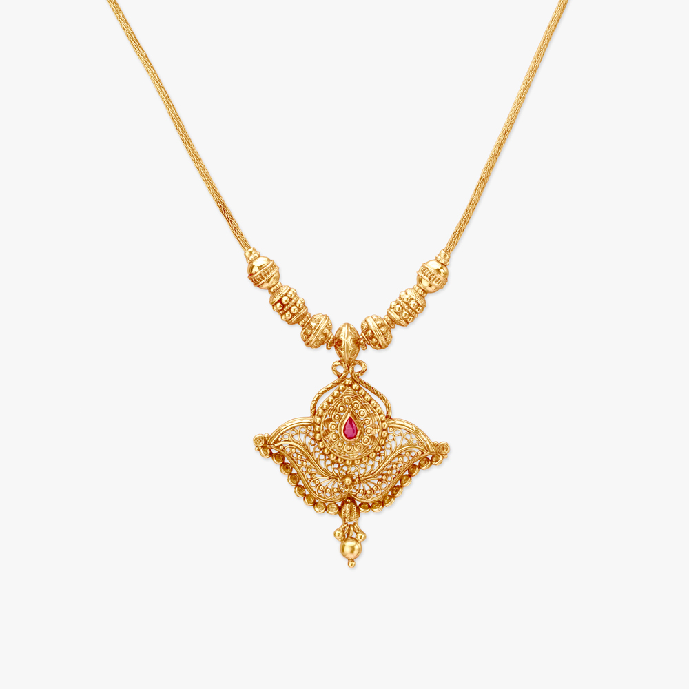 

Royal Crest Gold Necklace