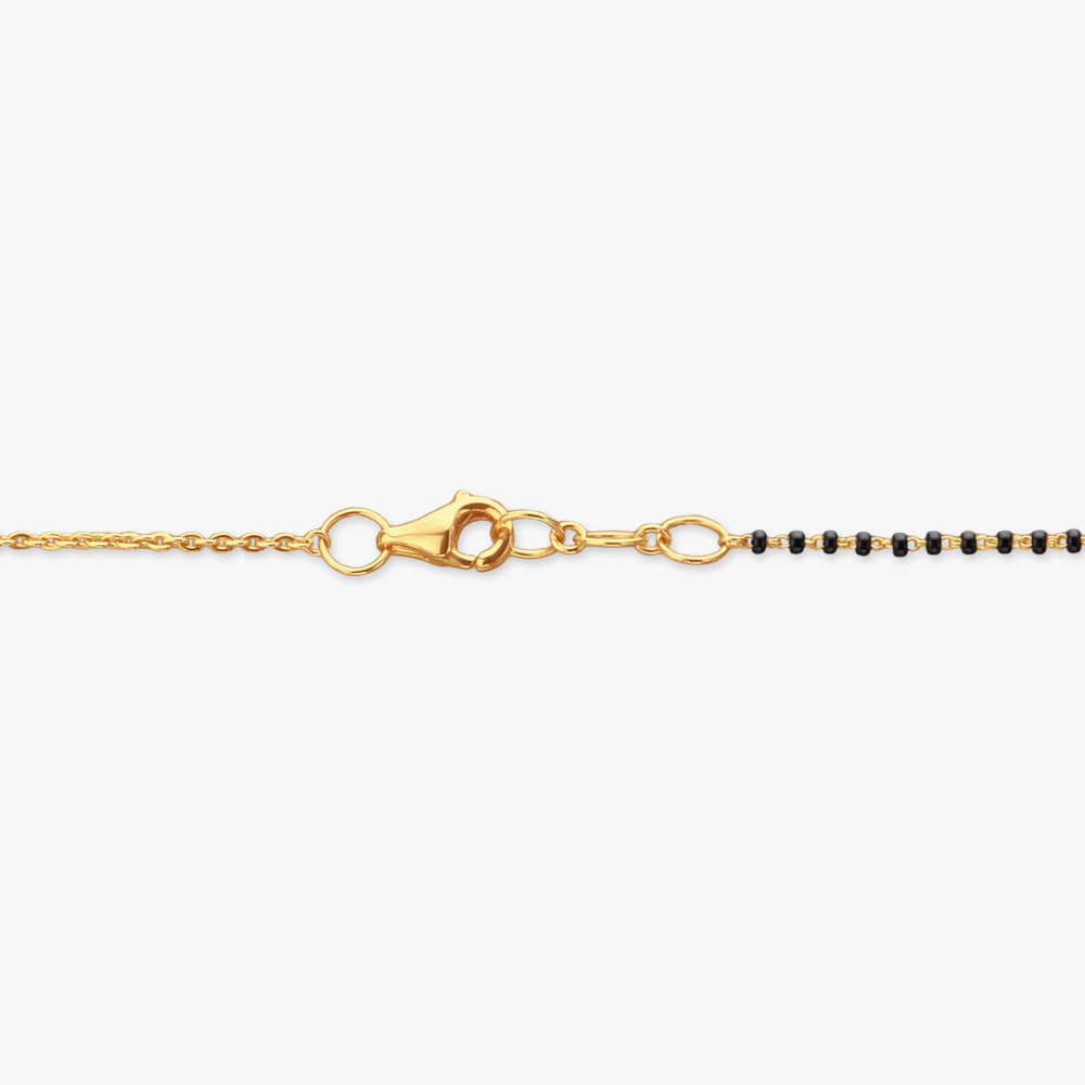 Chic Hexagon Diamond Mangalsutra,,hi-res image number null