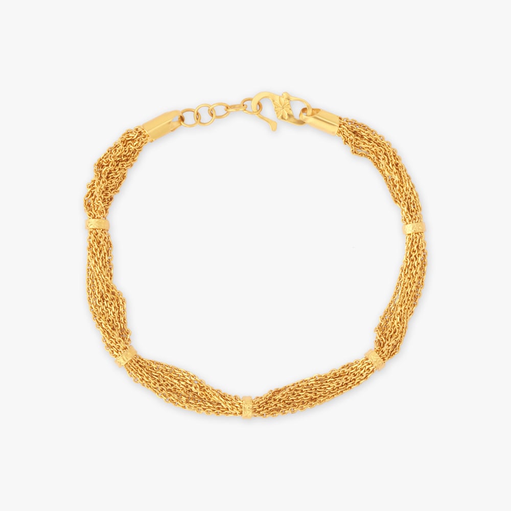 Golden Luxe Layered Bracelet,,hi-res image number null