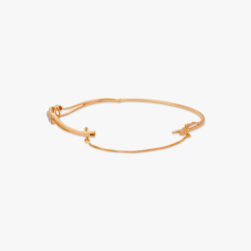 Cascade Loop Diamond Bangle,,hi-res image number null