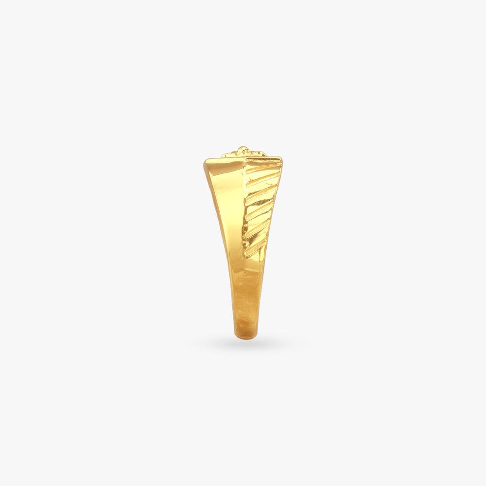 Radiant Legacy Gold Ring for Men,,hi-res image number null
