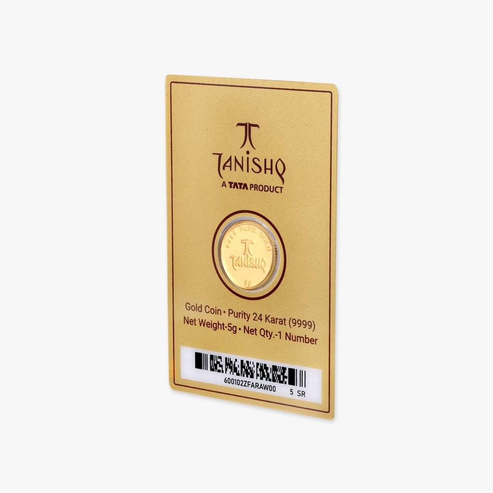 5 gram 24 Karat Gold Coin,,hi-res image number null