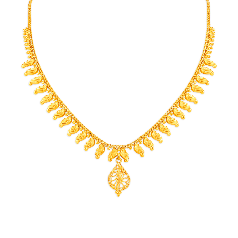 Yellow Gold Necklace Set,,hi-res image number null