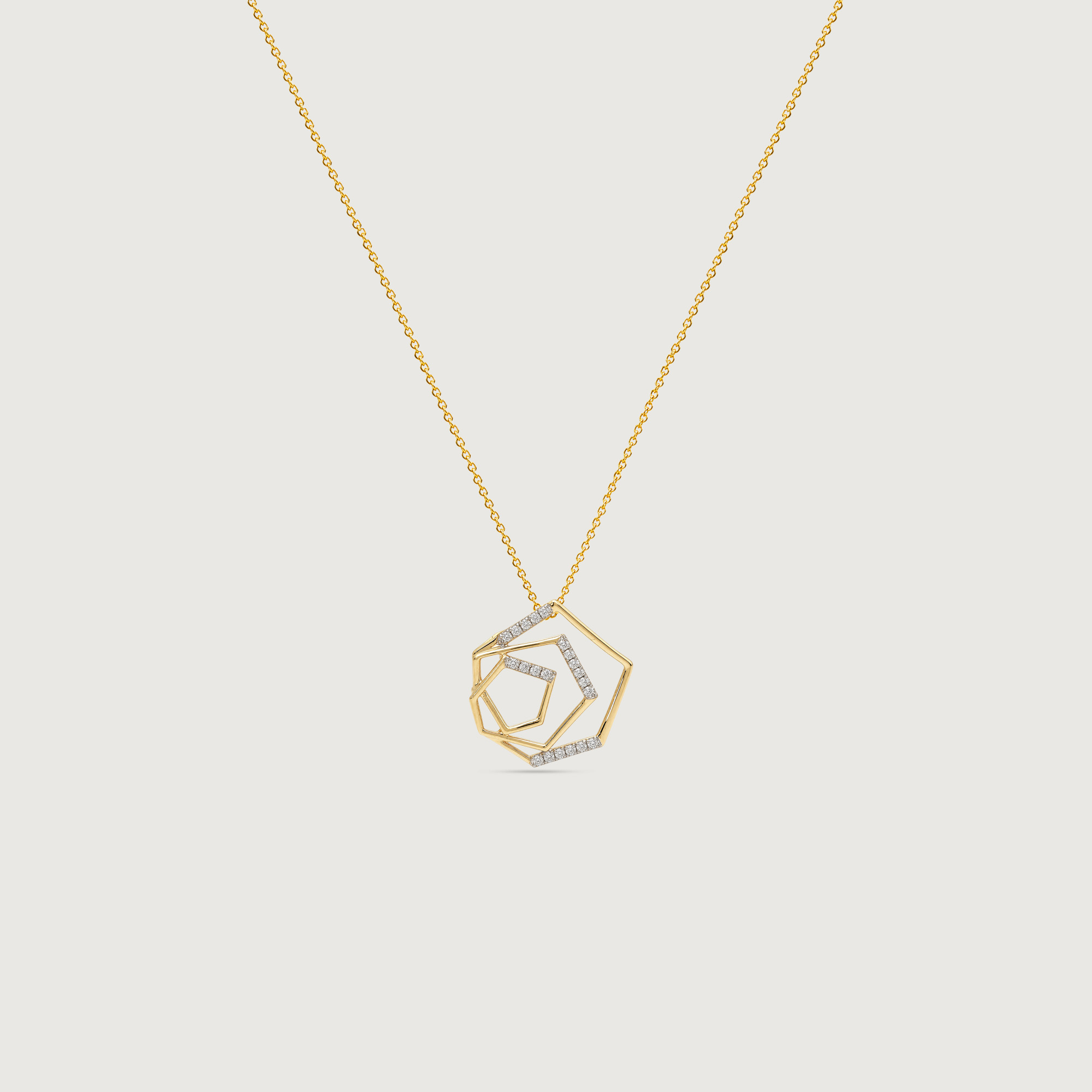 Playful Dimension Diamond Pendant,,hi-res image number null