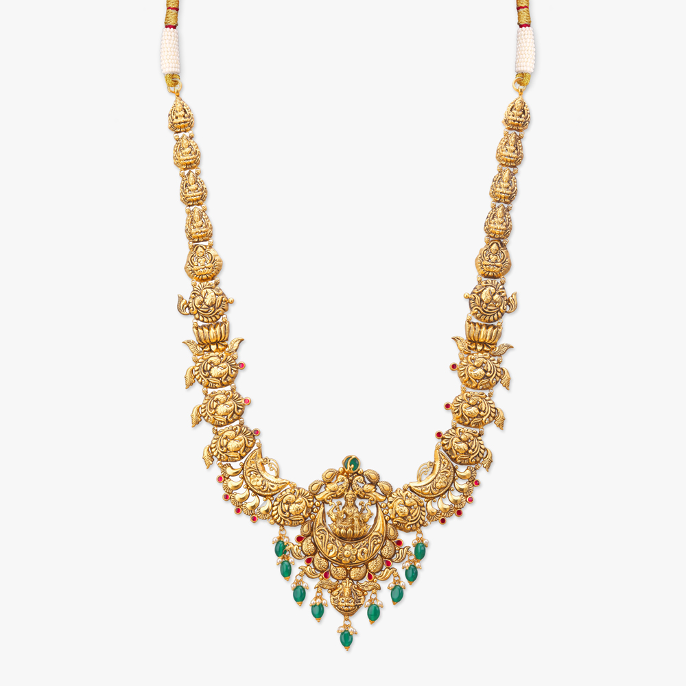 Divine Triveni Gold Jewellery set,,hi-res image number null