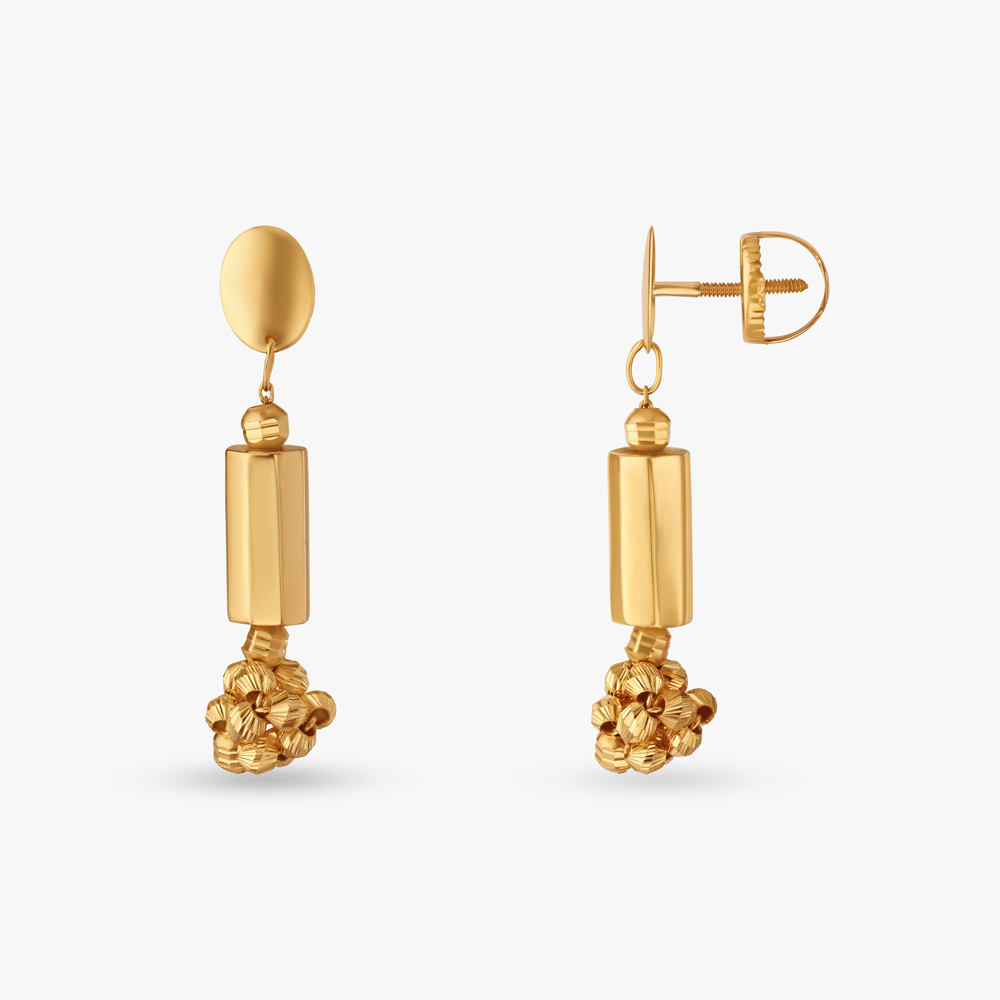 Contemporary Beaded Drop Earrings,,hi-res image number null
