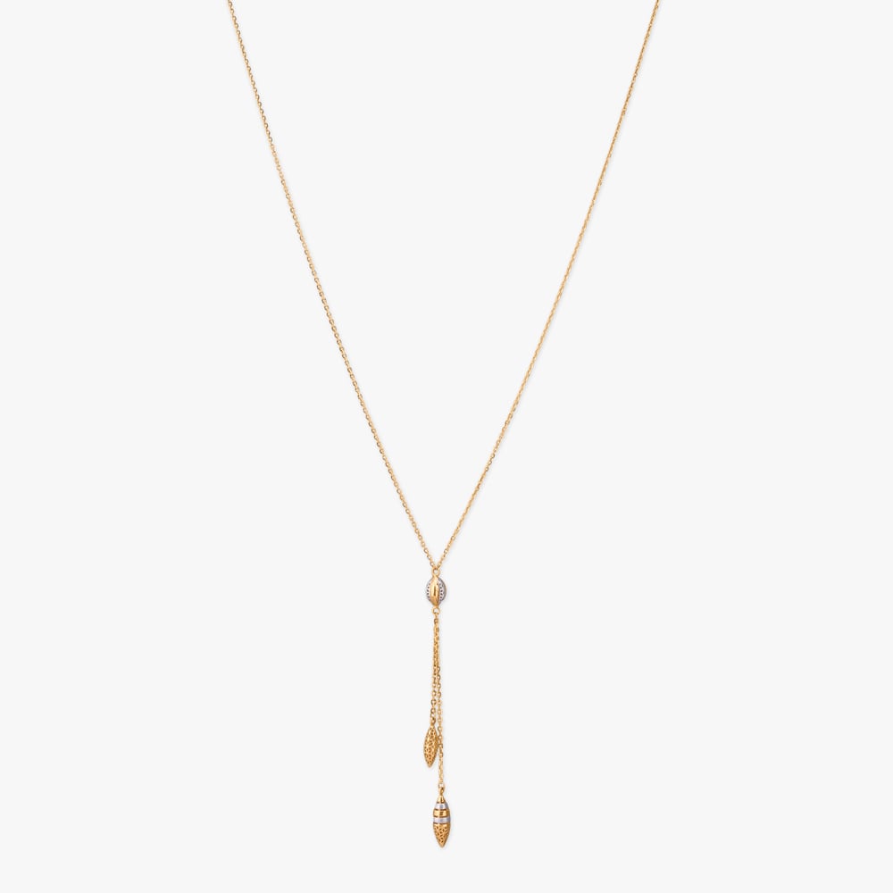 Tassel Trail Gold Chain,,hi-res image number null