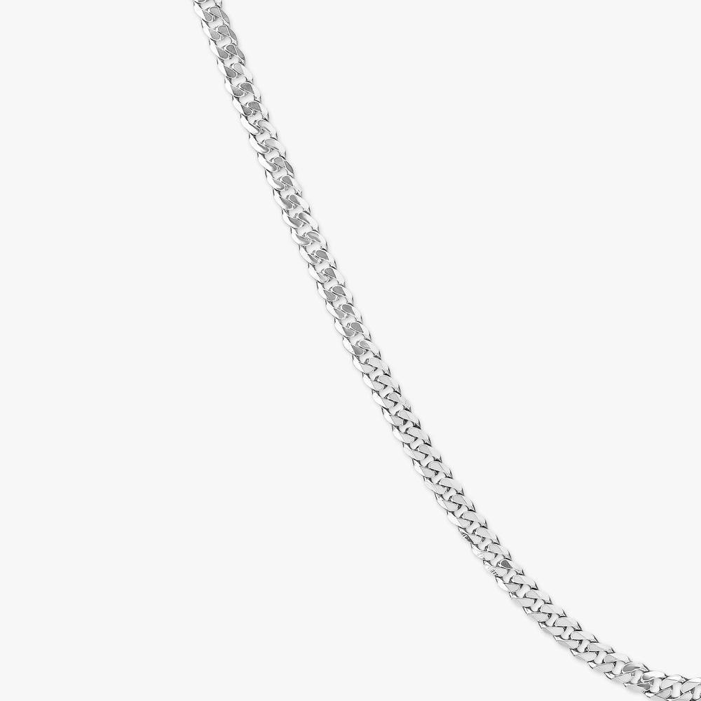 Alpha Link Silver Chain for Men,,hi-res image number null