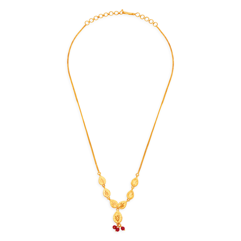 Dainty Gold Necklace Set,,hi-res image number null