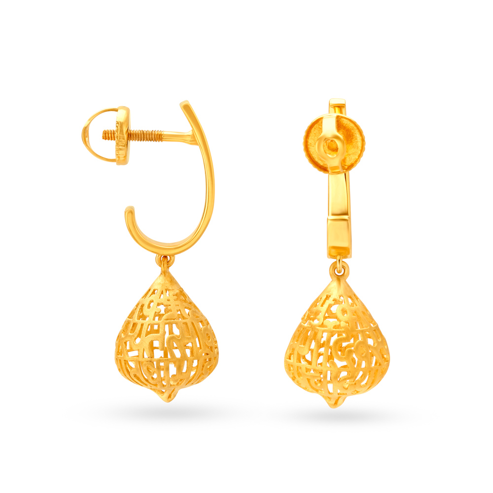Contemporary J Bali Gold Hoop Earrings,,hi-res image number null