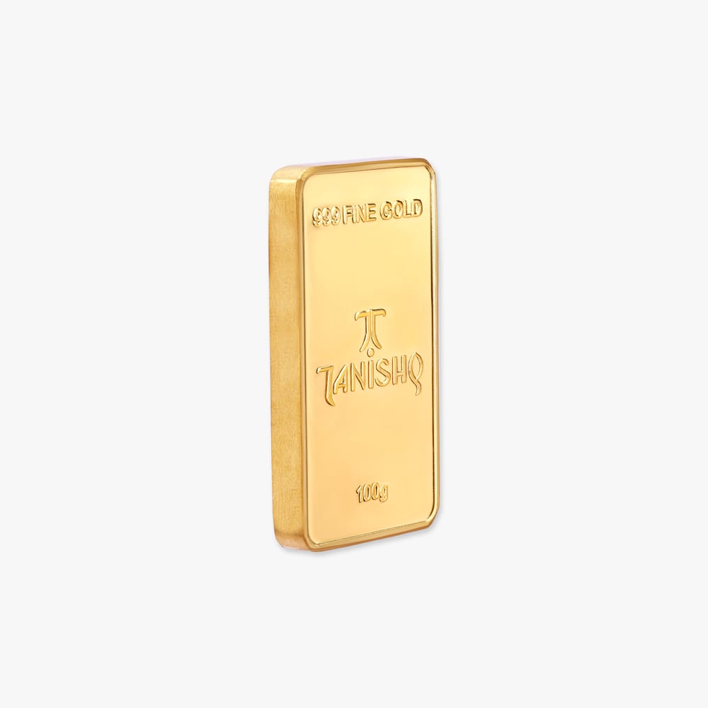 100 gram 24 Karat Gold Biscuit,,hi-res image number null