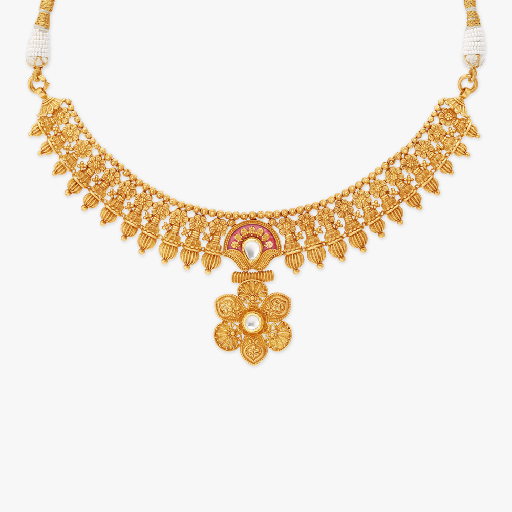 Regal Gold Necklace Set,,hi-res image number null
