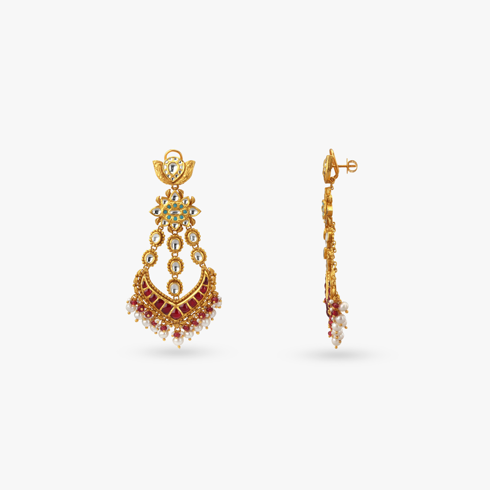Shringar Leela Gold Necklace set,,hi-res image number null