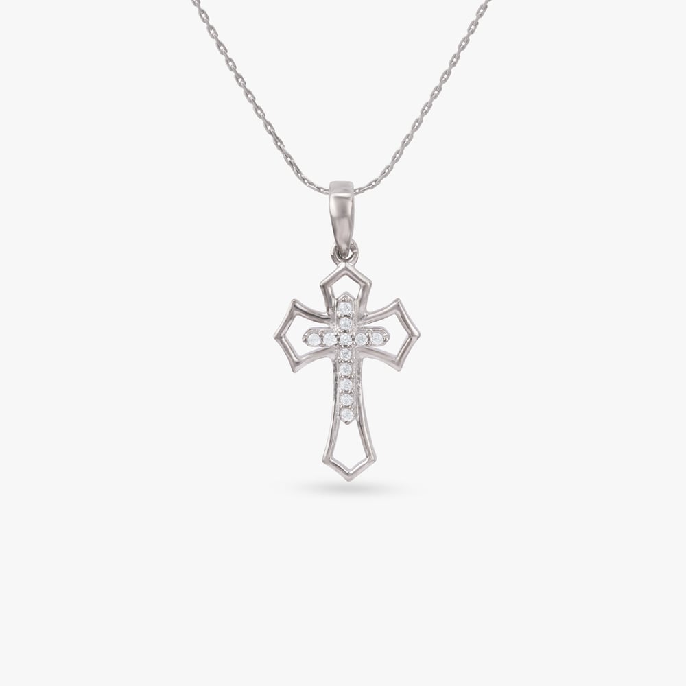 Radiant Grace Silver Pendant,,hi-res image number null