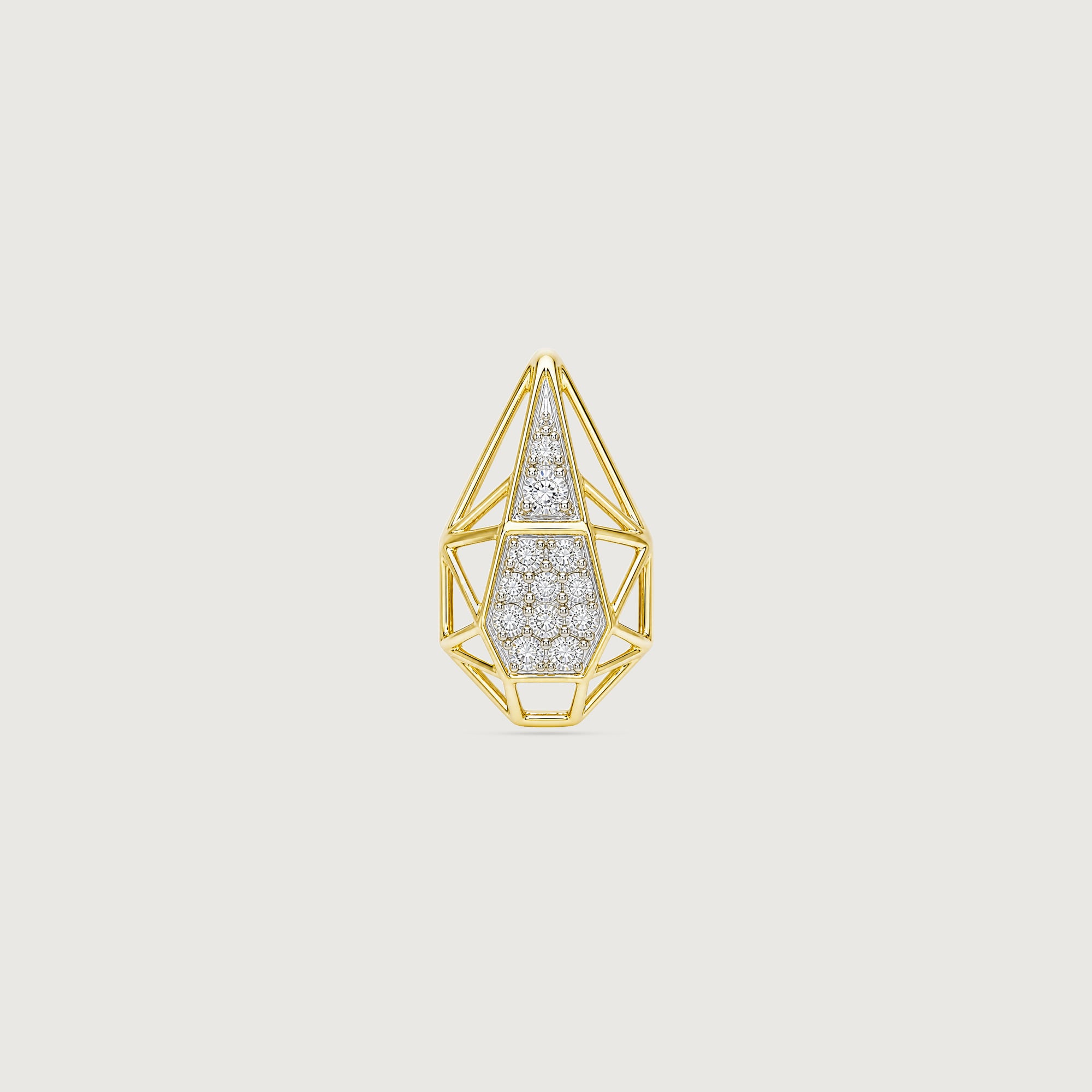 Faceted Poise Diamond Pendant,,hi-res image number null