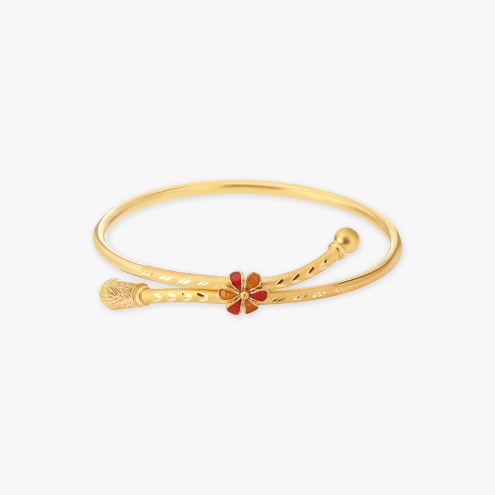 

Floral Whimsy Bangle