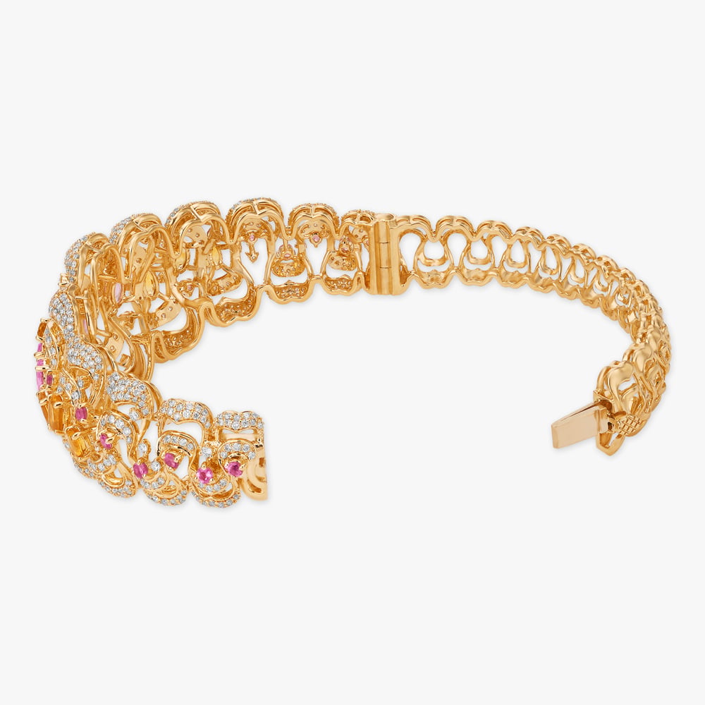 Aurora Reverie Diamond Bangle,,hi-res image number null