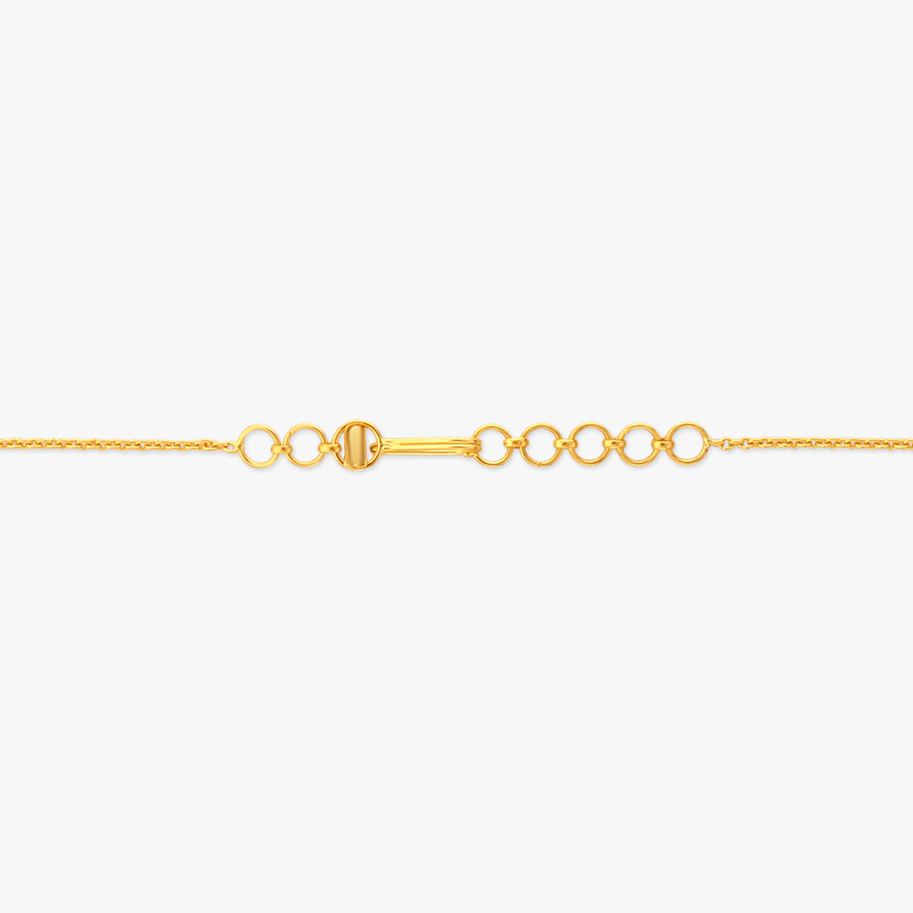 Lotus Crown Gold Mangalsutra,,hi-res image number null