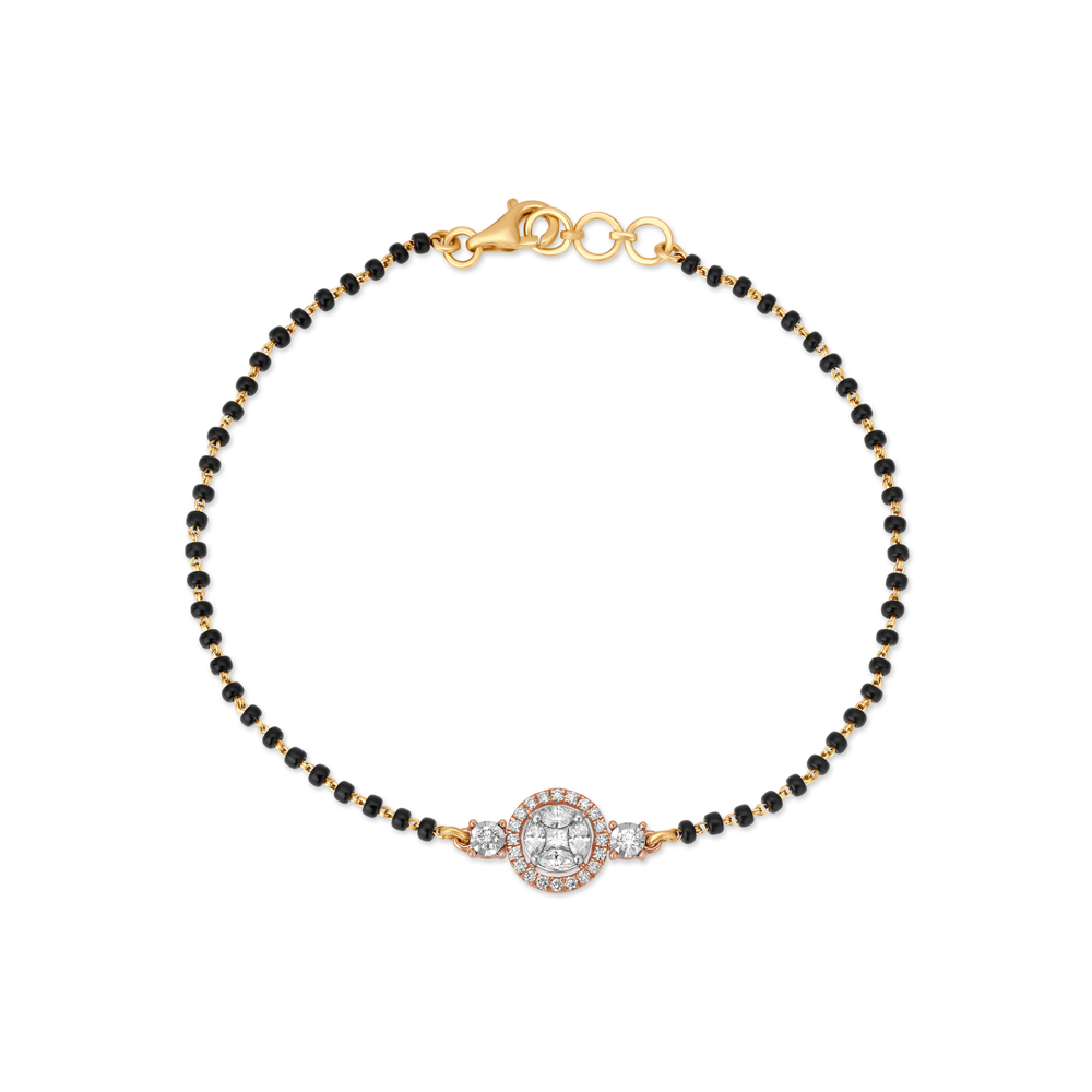 Radiant Diamond Bracelet in Yellow, White and Rose Gold,,hi-res image number null