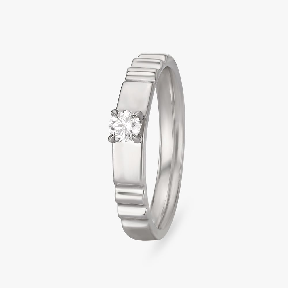 Radiant Diamond Finger Ring,,hi-res image number null