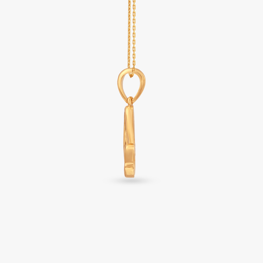 

Signature H Gold Pendant