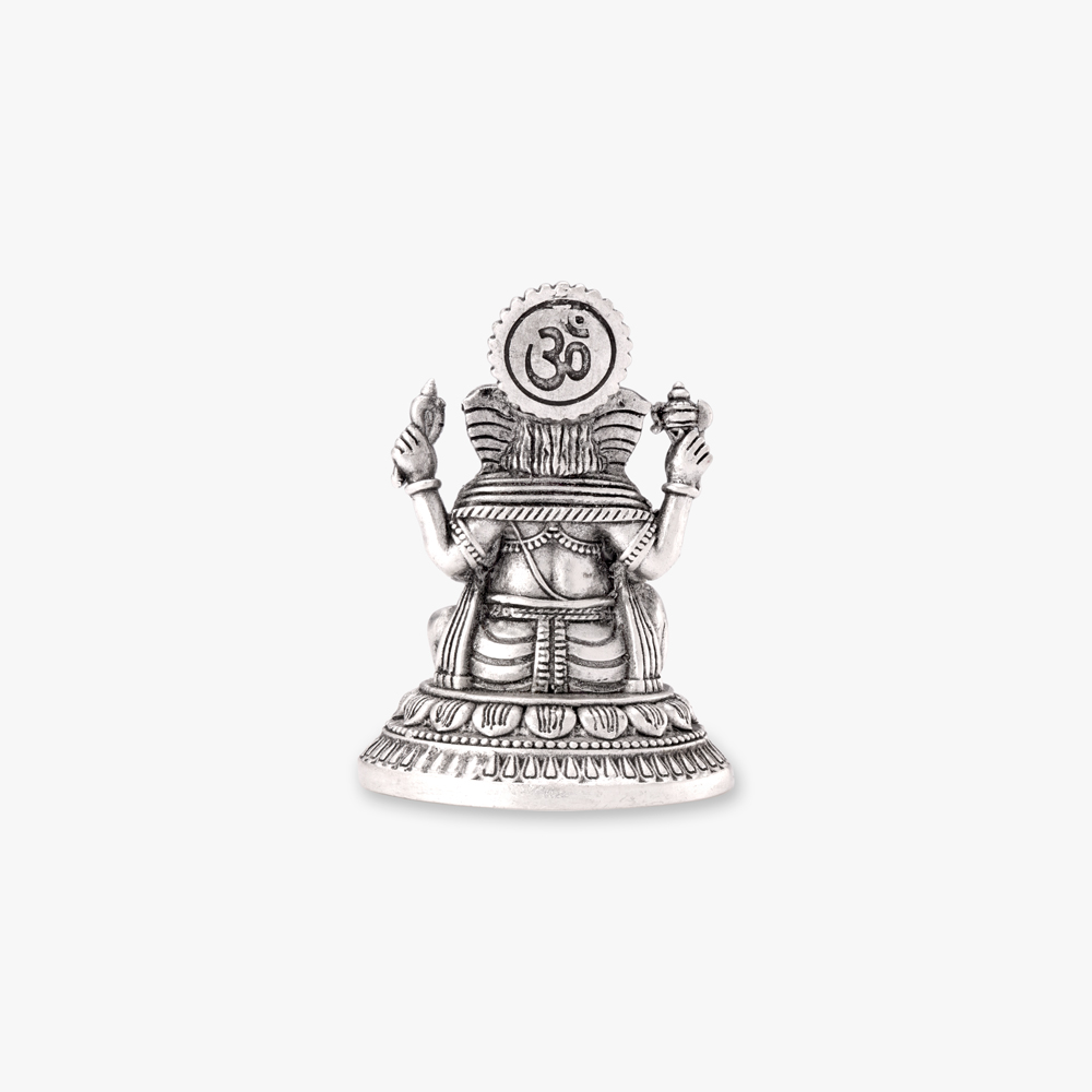Jai Ganesh Silver Idol,,hi-res image number null