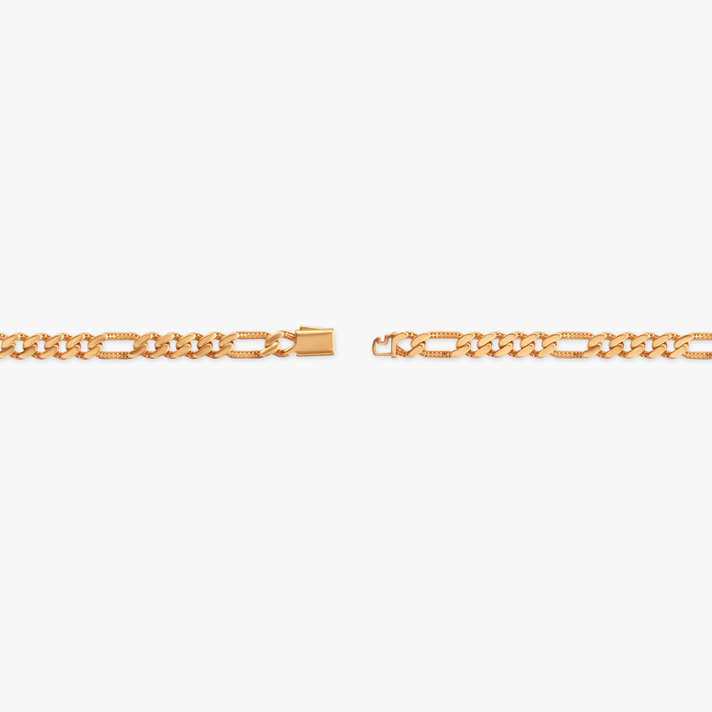 Bold Men's Gold Bracelet,,hi-res image number null