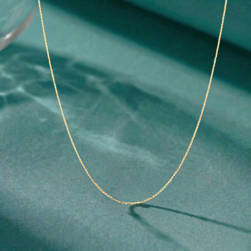 

Delicate Radiance Gold Chain