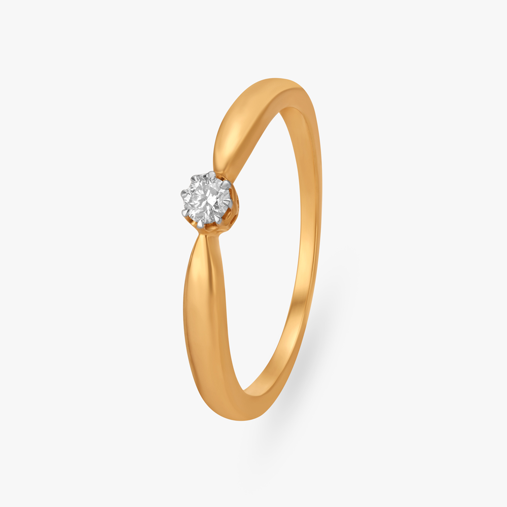 Elegant Petite Diamond Finger Ring,,hi-res image number null