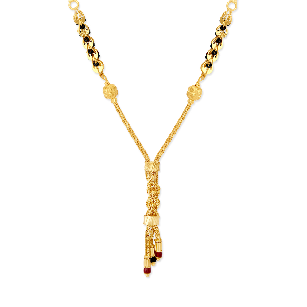 Contemporary Braided Mangalsutra,,hi-res image number null