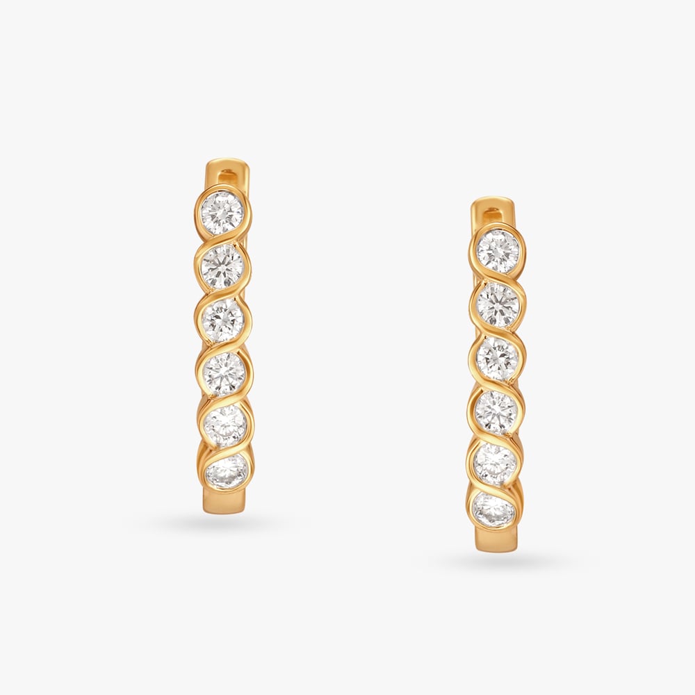 Classic Halos Hoop Earrings,,hi-res image number null
