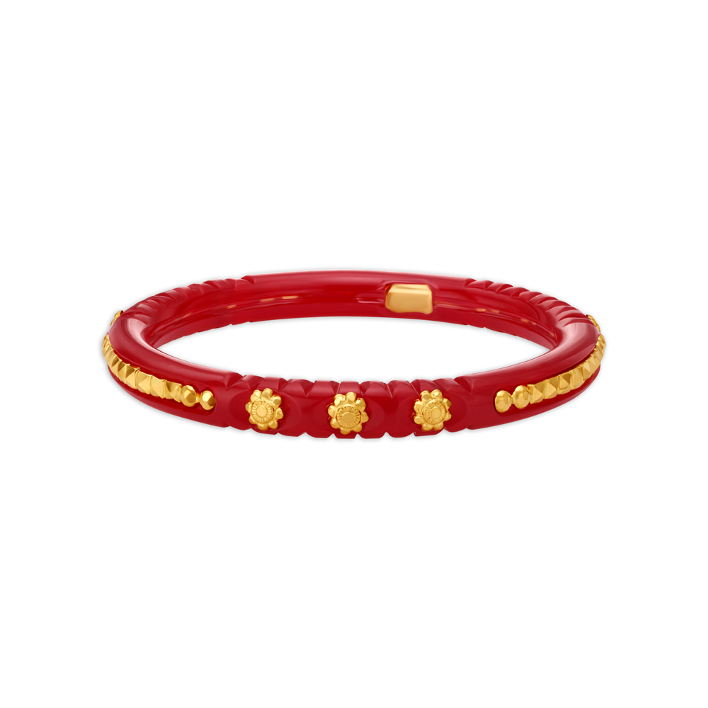 Lustrous Gold Bangle