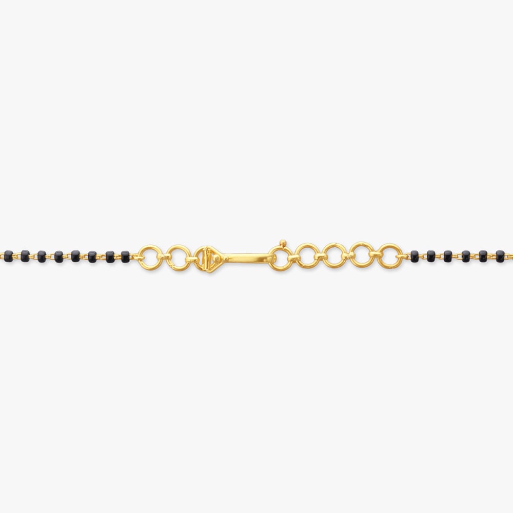Antique Flora Gold Mangalsutra,,hi-res image number null
