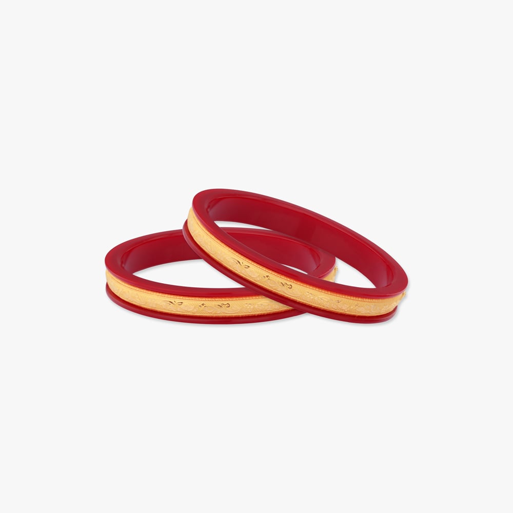 

Heritage Pola Gold Bangles
