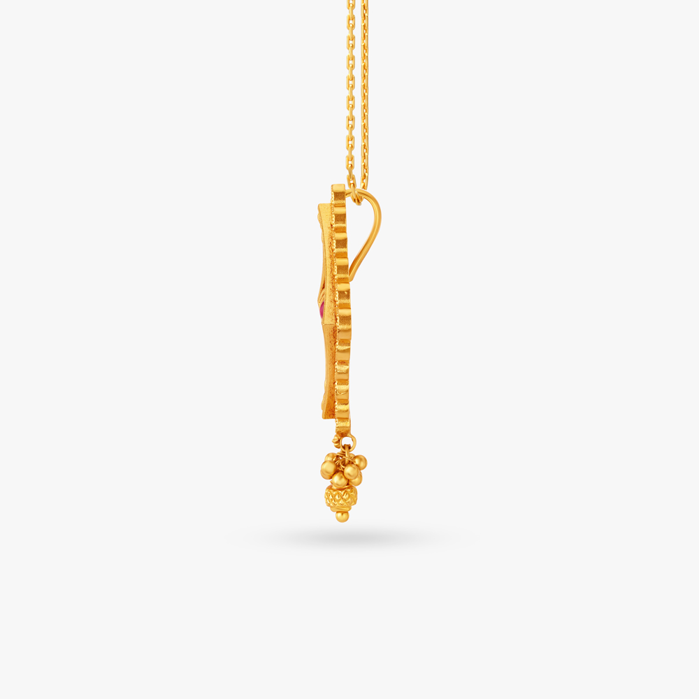 Ramappa Roof Sculpture Pendant,,hi-res image number null