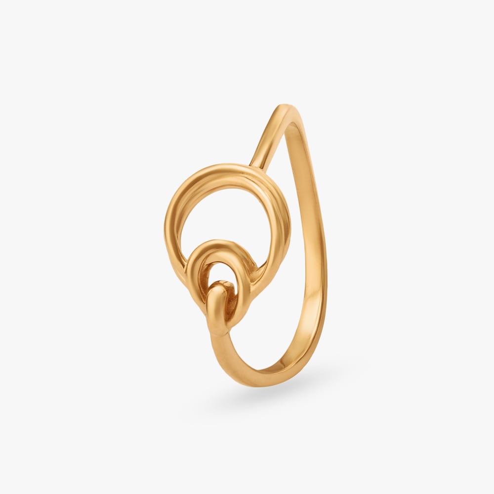 

Loop Knot Gold Ring