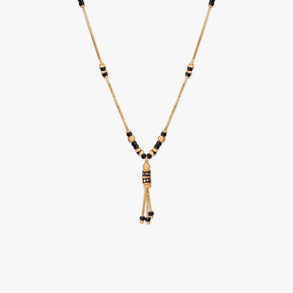 Sacred Tassel Gold Mangalsutra,,hi-res image number null