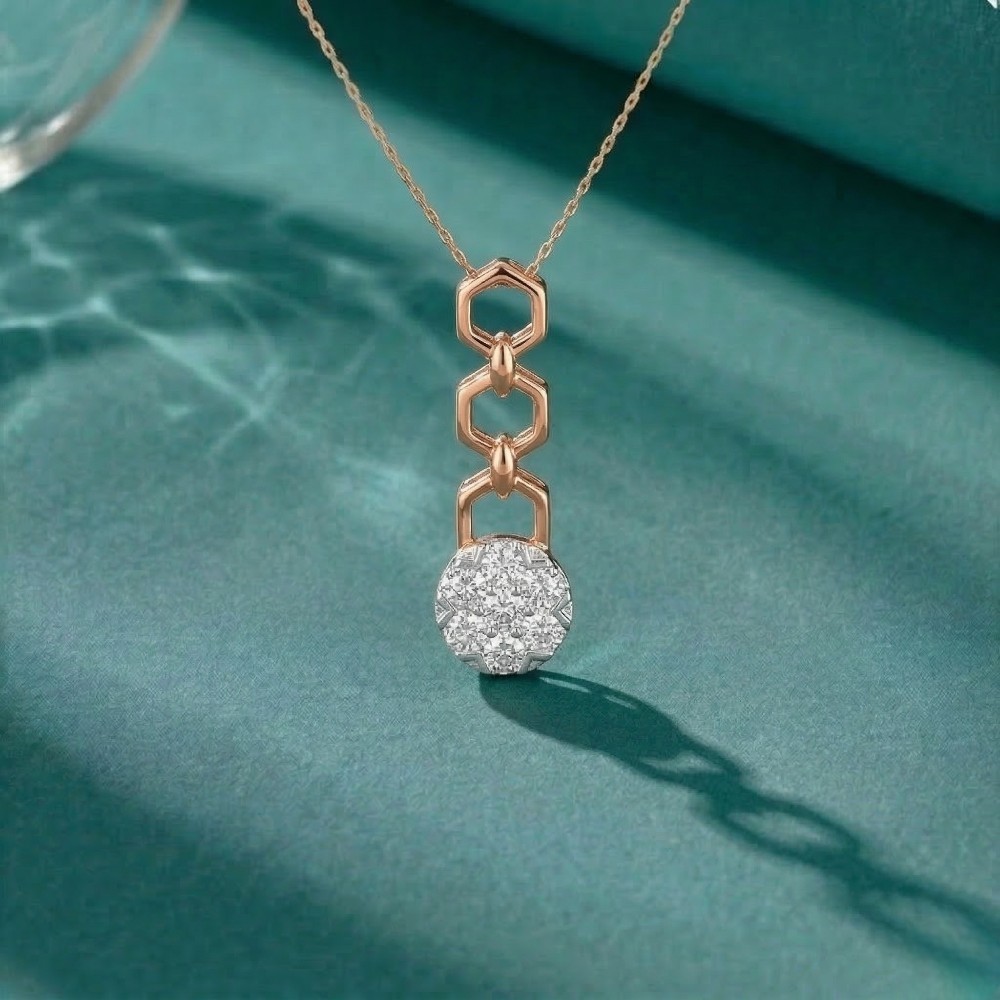 Urban Hive Diamond Pendant,,hi-res image number null