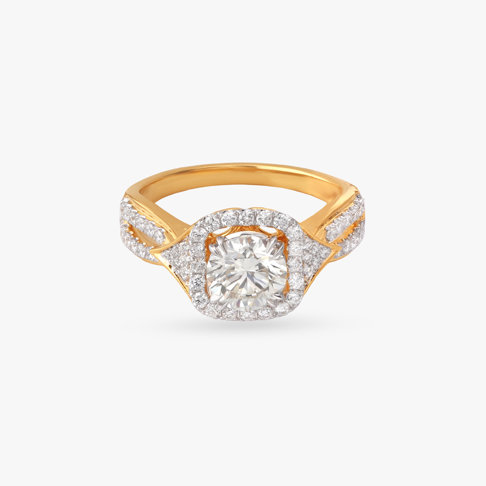 Twisted Majesty Solitaire Ring,,hi-res image number null