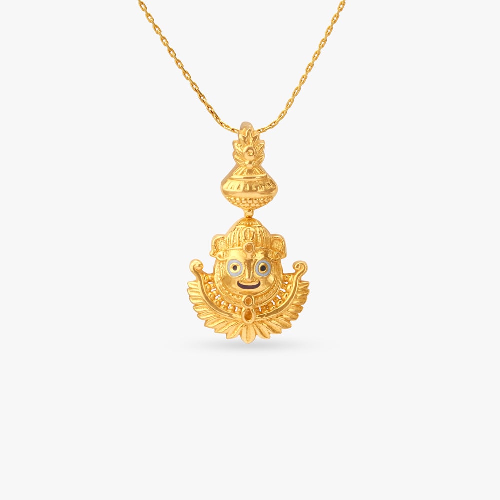 

Jagannath Kalash Gold Pendant