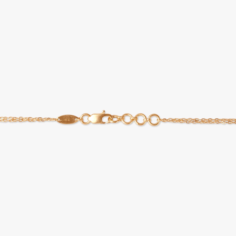 Ripple Drape Gold Necklace Set,,hi-res image number null