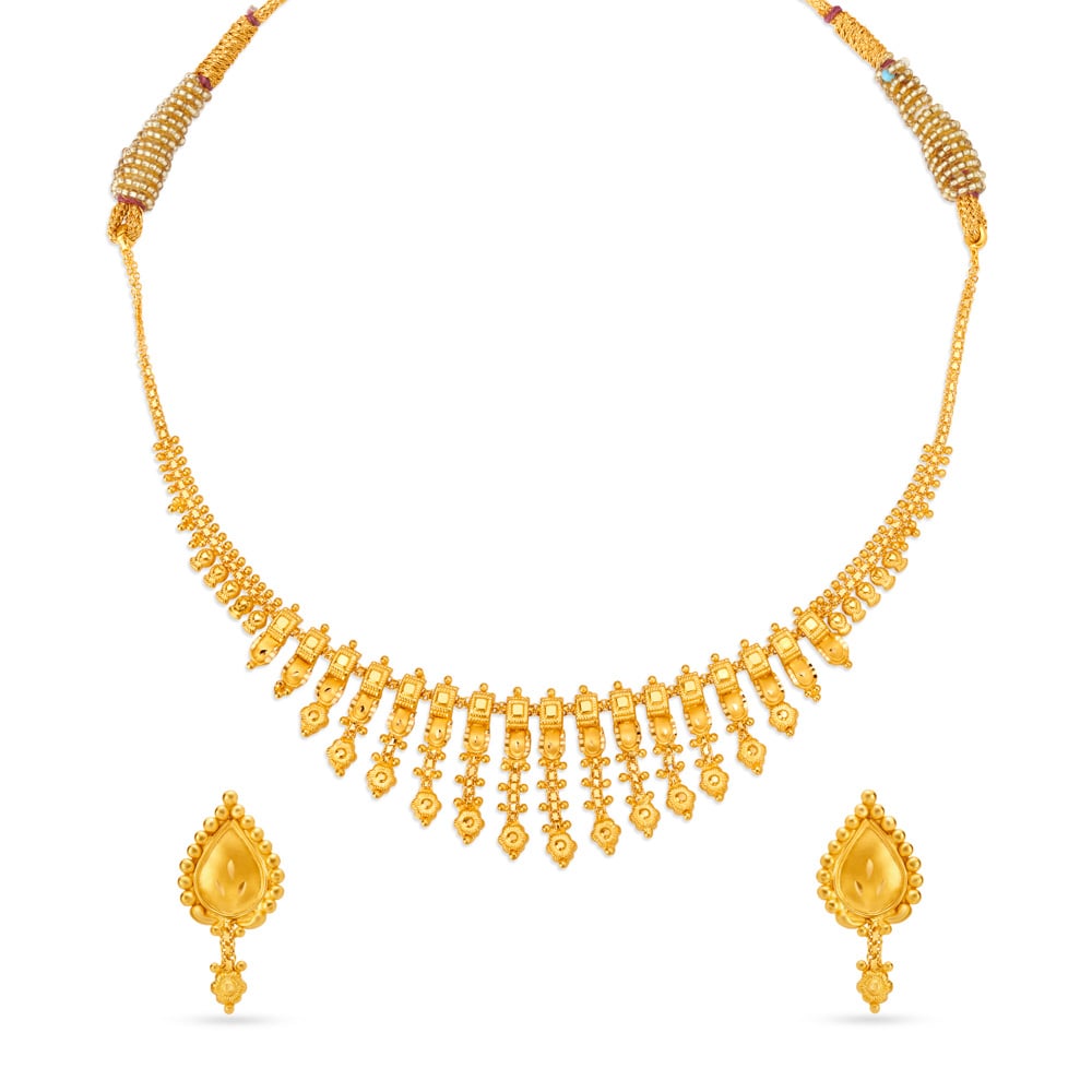 22 Karat Gold Necklace Set