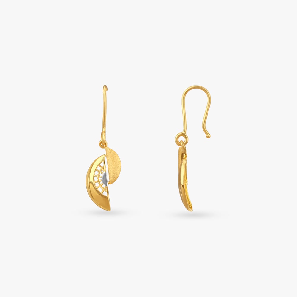 Urban Glow Gold Drop Earrings,,hi-res image number null
