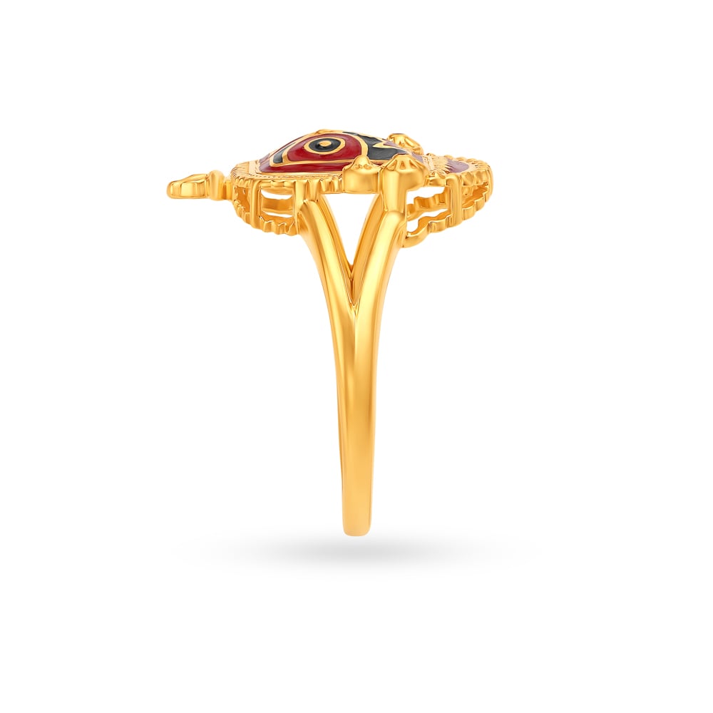 Vibrant Lord Jagannath Ring,,hi-res image number null