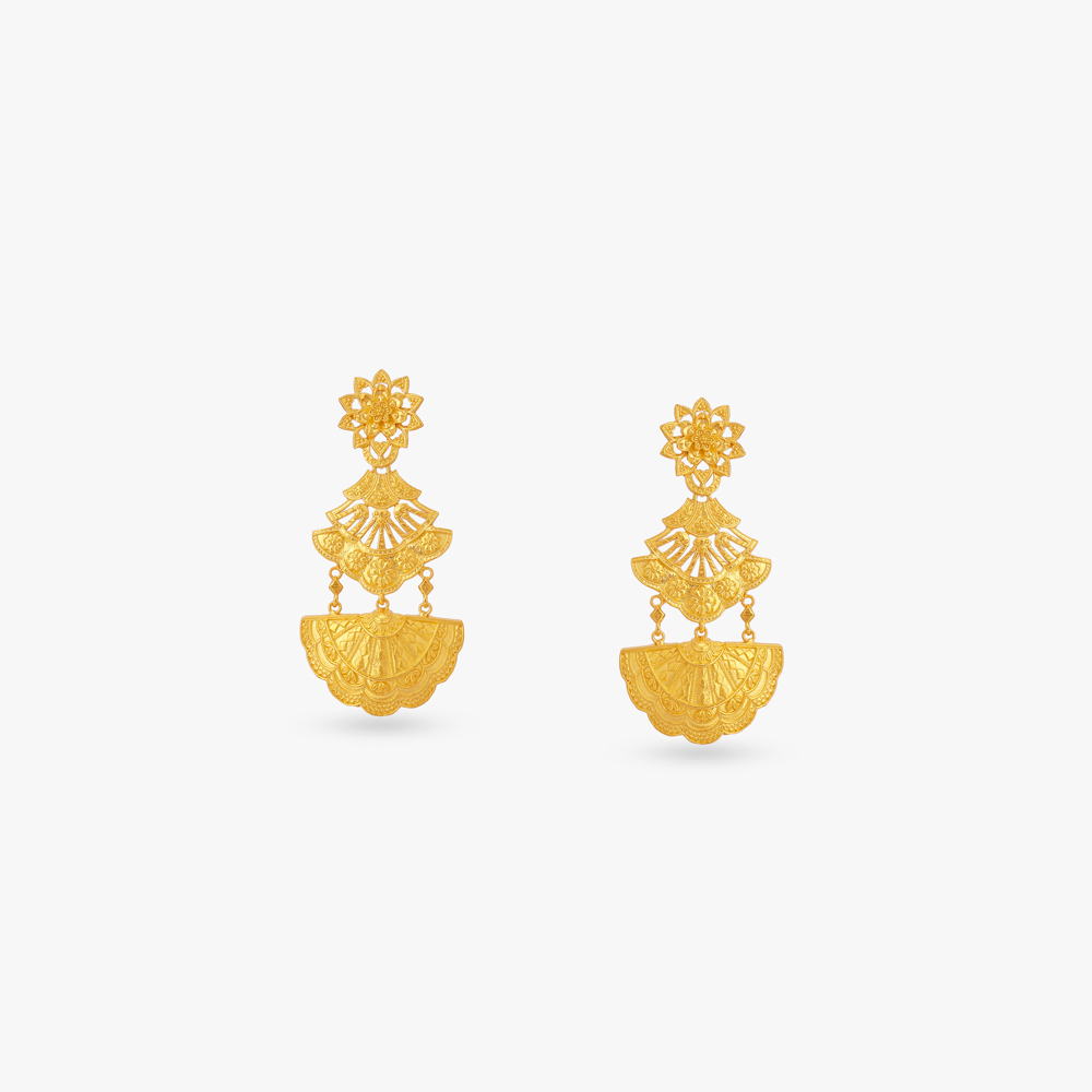 Madhubani Majesty Gold Necklace Set,,hi-res image number null